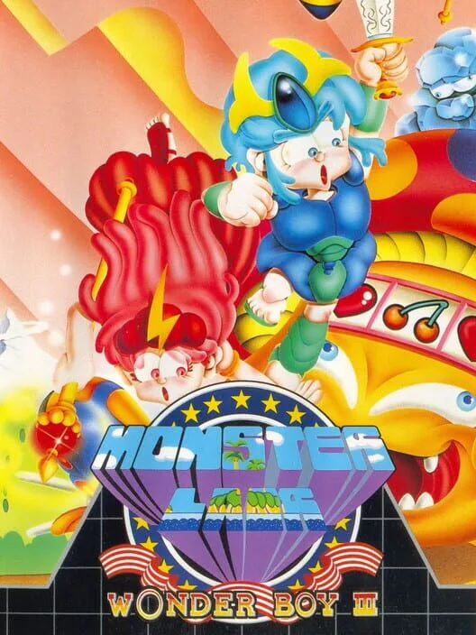 Copertina di Wonder Boy III: Monster Lair