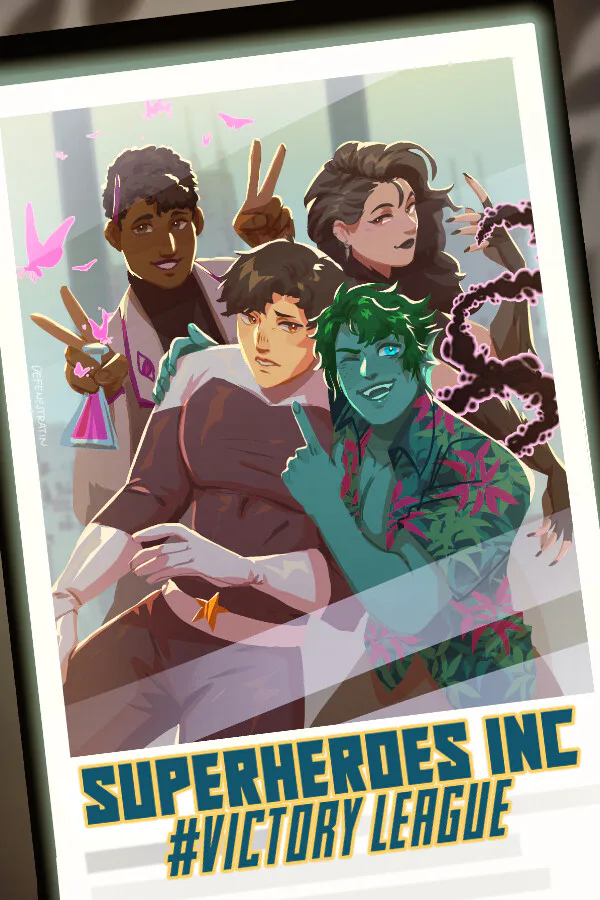 Copertina di Superheroes Inc: #VictoryLeague