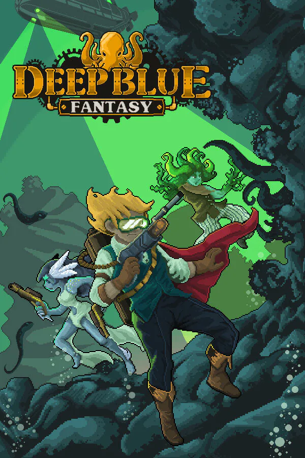 Copertina di Deep Blue Fantasy