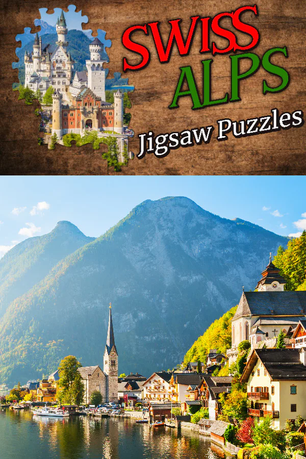 Copertina di Swiss Alps Jigsaw Puzzles