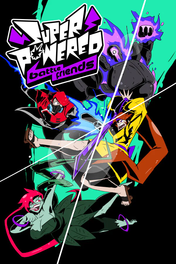Copertina di Super Powered Battle Friends