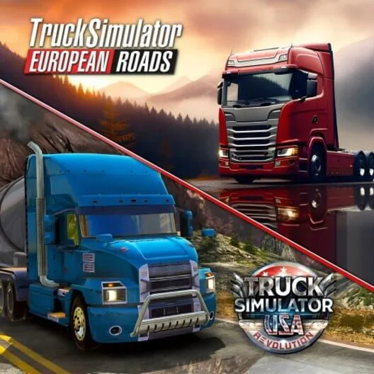 Copertina di Truck Simulator World Tour Bundle – American and European Edition