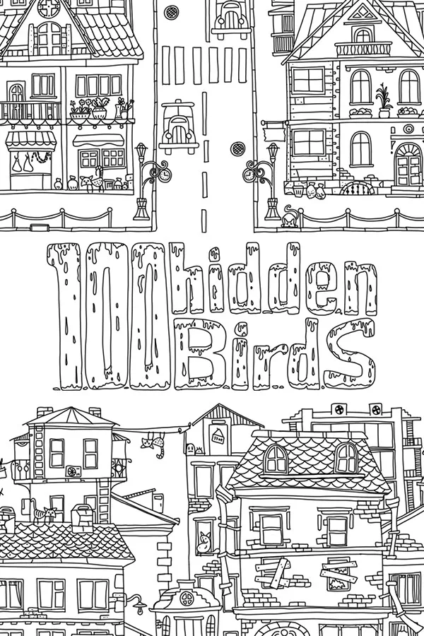 Copertina di 100 hidden birds