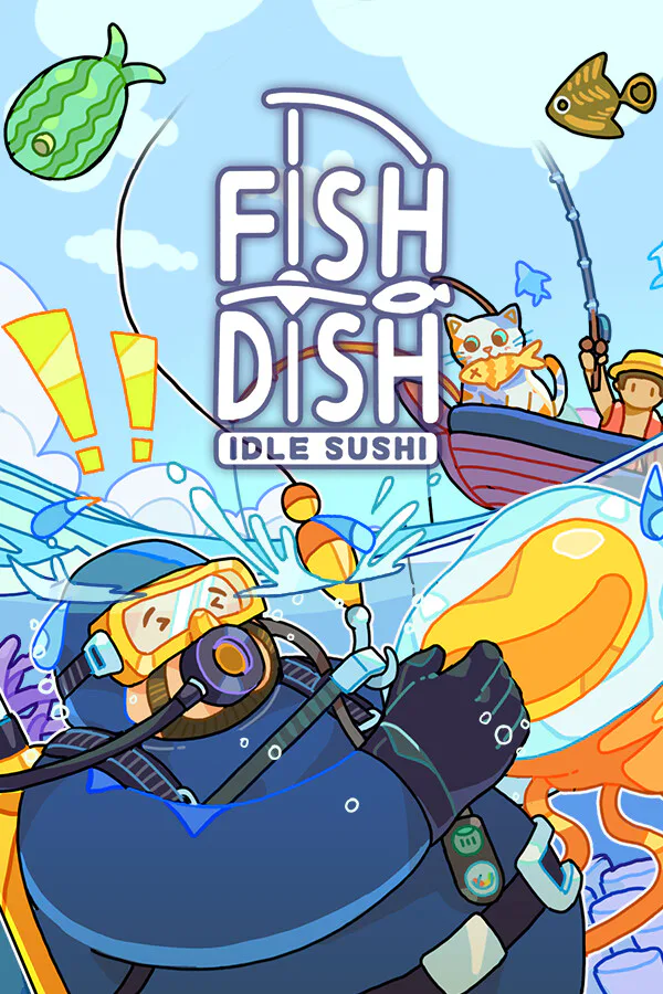 Copertina di Fish to Dish: Idle Sushi