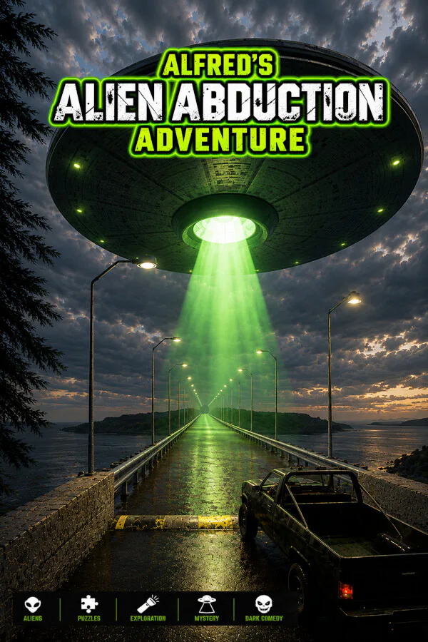 Copertina di Alfred's Alien Abduction Adventure