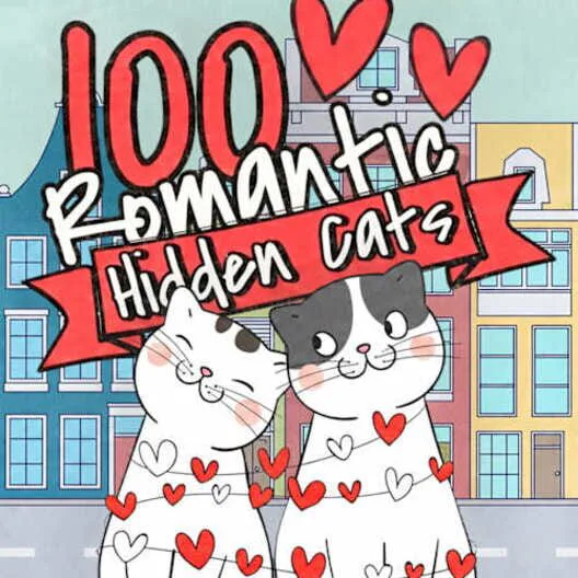 Copertina di 100 Romantic Hidden Cat