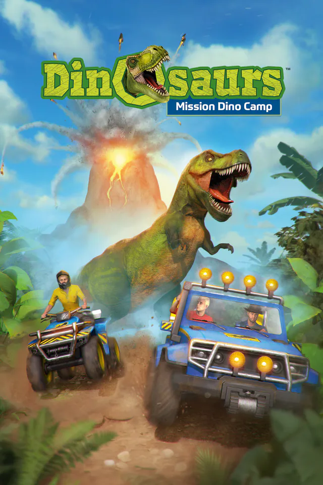 Copertina di DINOSAURS: Mission Dino Camp