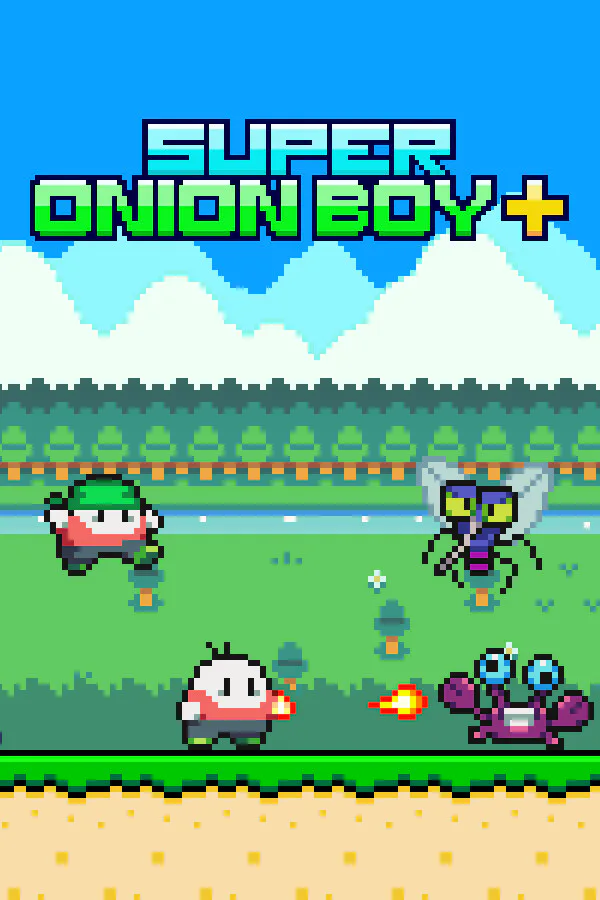 Copertina di Super Onion Boy+