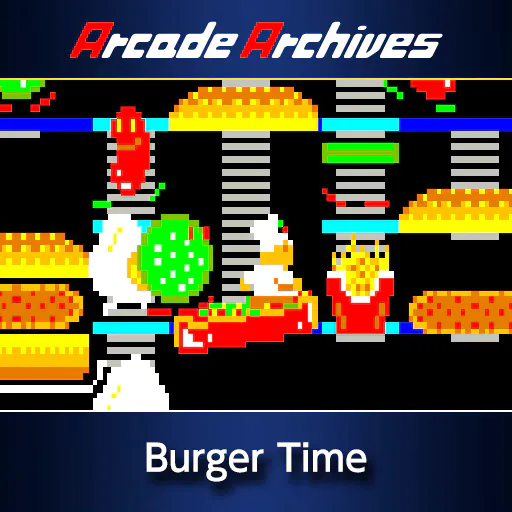 Copertina di Arcade Archives Burger Time