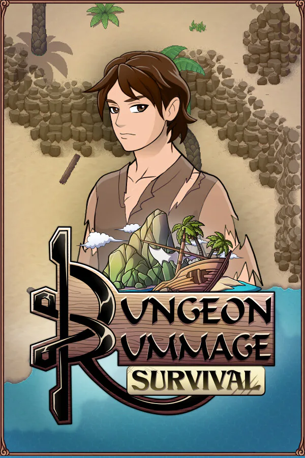 Copertina di Dungeon Rummage - Survival