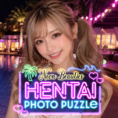 Copertina di Neon Beauties: HENTAI Photo Puzzle