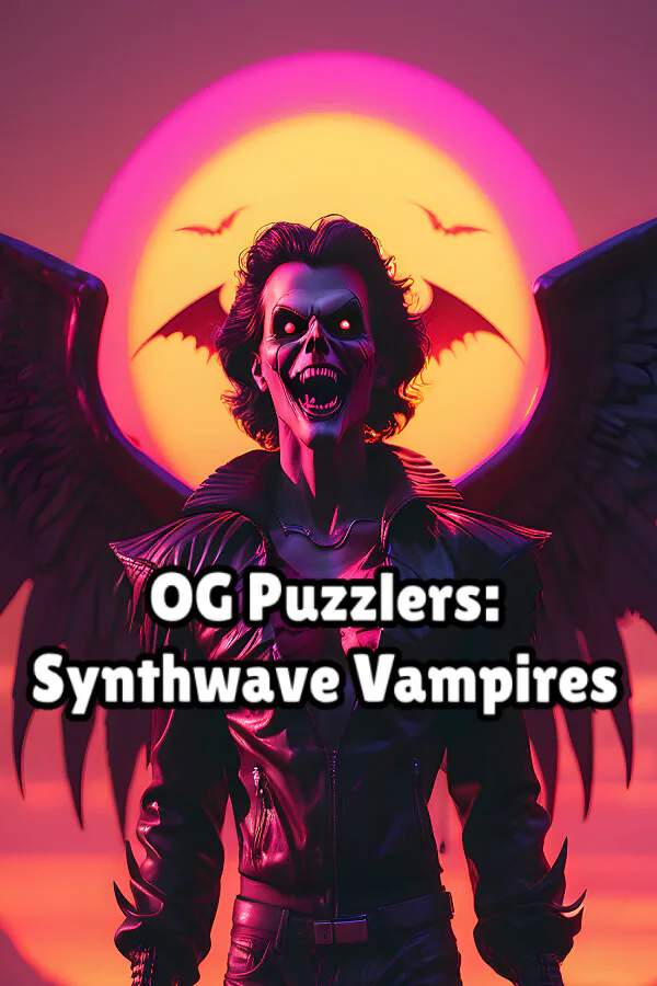 Copertina di OG Puzzlers: Synthwave Vampires