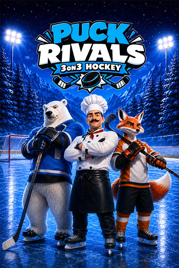Copertina di Puck Rivals: 3on3 Hockey