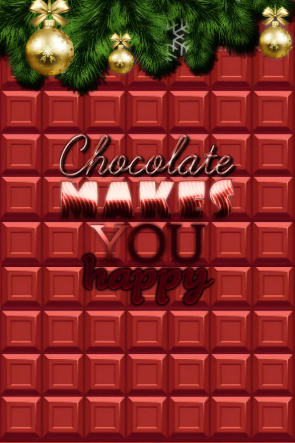 Copertina di Chocolate makes you happy: New Year