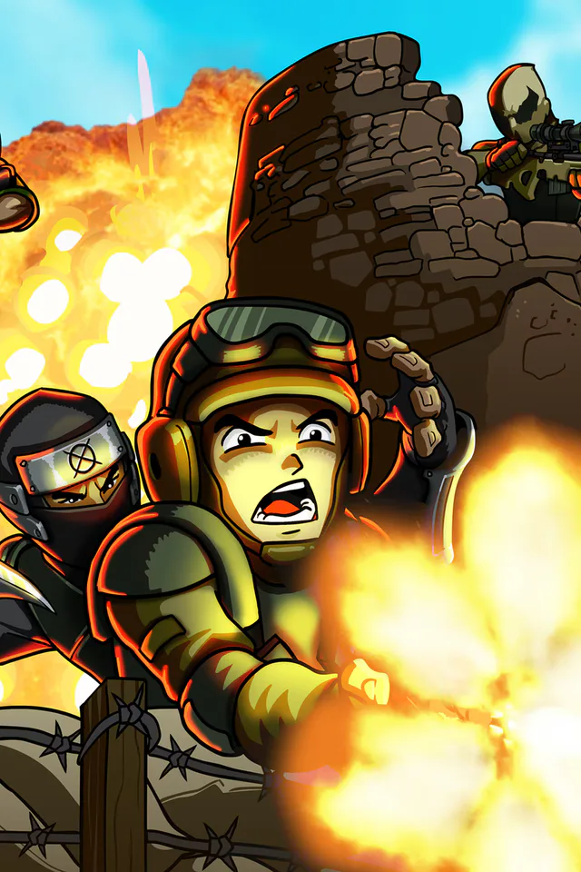 Copertina di Strike Force Heroes