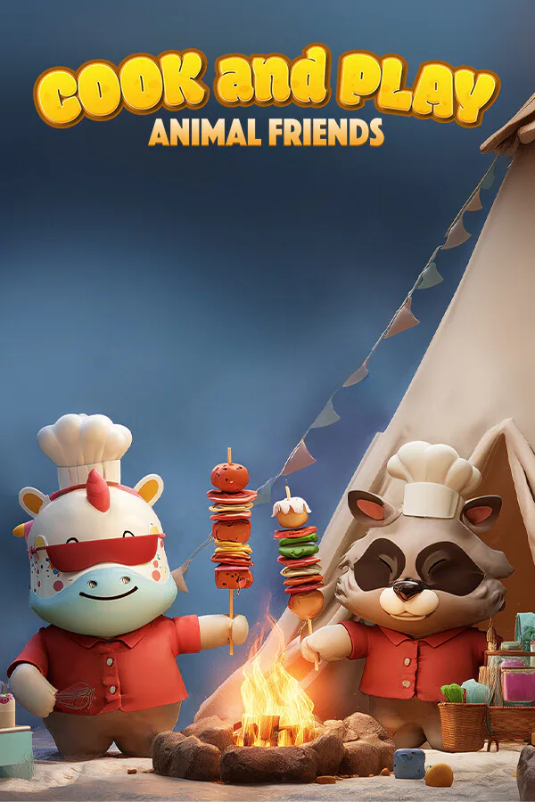 Copertina di Cook and Play: Animal Friends