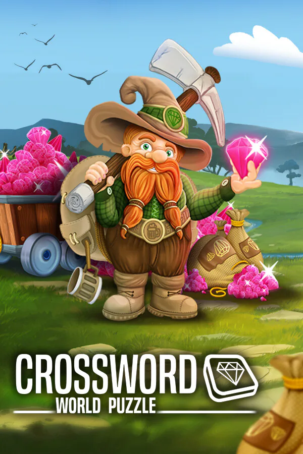 Copertina di Crossword World Puzzle