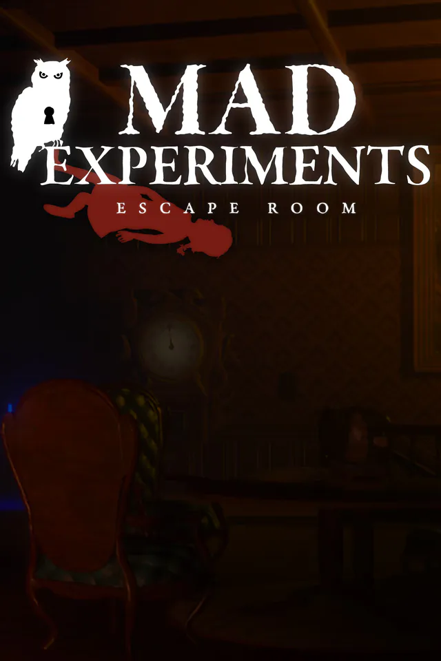 Copertina di Mad Experiments: Escape Room