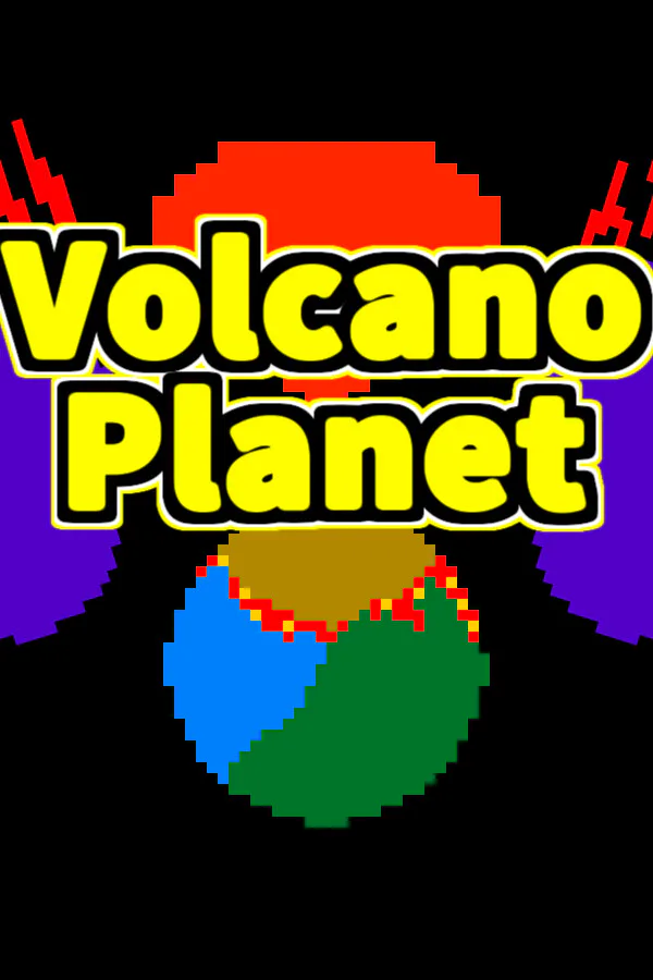 Copertina di 火山噴火で隕石を破壊するゲーム
