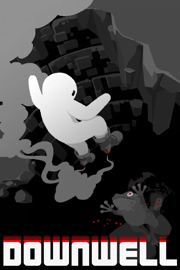 Copertina di Downwell