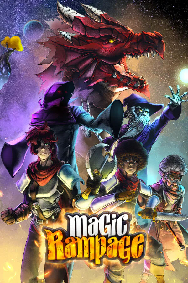 Copertina di Magic Rampage