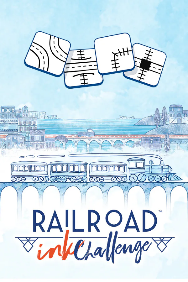 Copertina di Railroad Ink Challenge