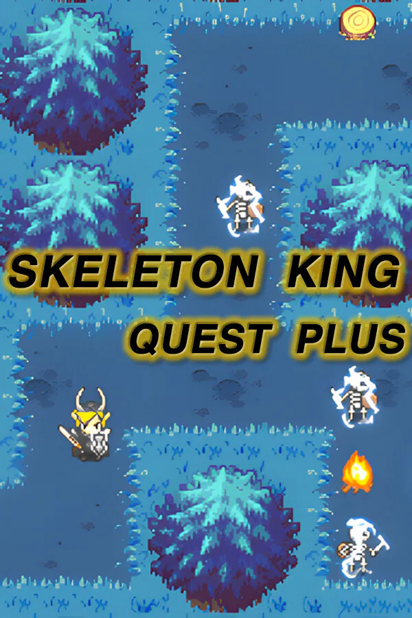 Copertina di Skeleton King Quest Plus
