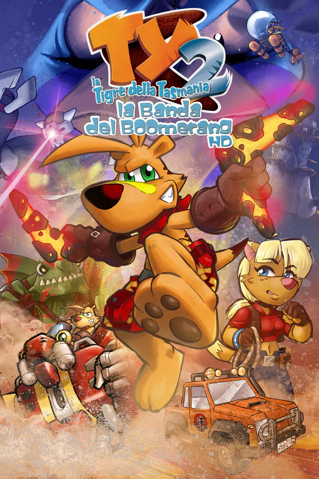 Copertina di TY la Tigre della Tasmania™ 2: La Banda del Boomerang™ HD