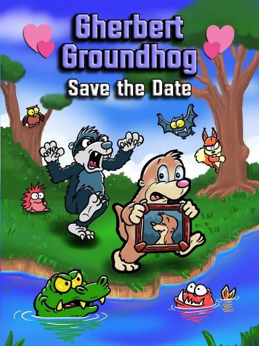 Copertina di Gherbert Groundhog in Save the Date