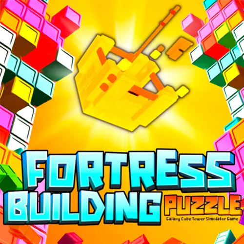 Copertina di Fortress Building Puzzle - Galaxy Cube Tower Simulator Game