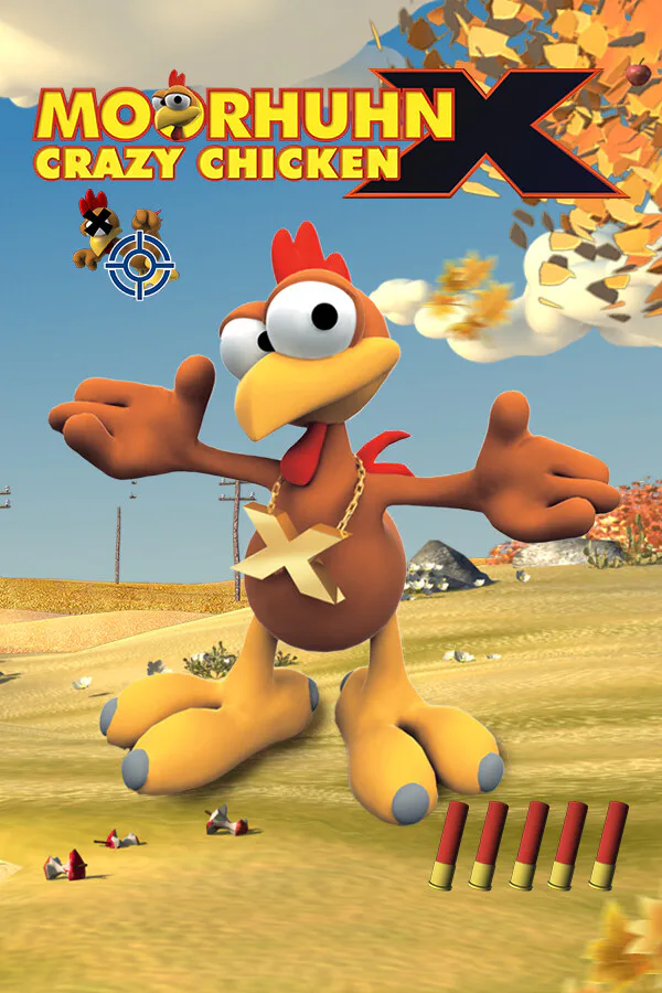 Copertina di Moorhuhn X - Crazy Chicken X
