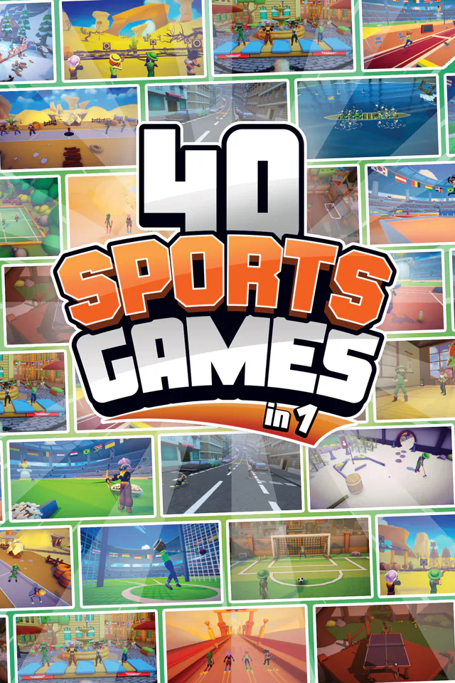 Copertina di 40 Sports Games in 1