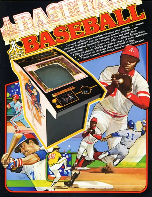 Copertina di Atari Baseball