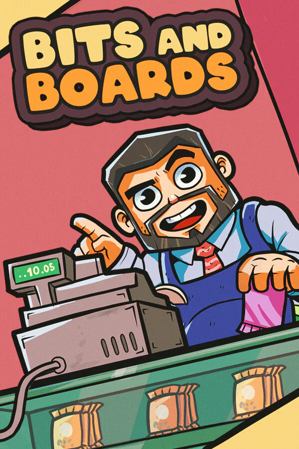Copertina di Bits and Boards - Game Store Simulator