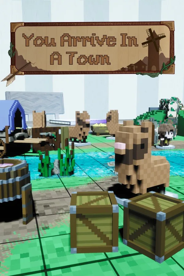 Copertina di You Arrive in a Town