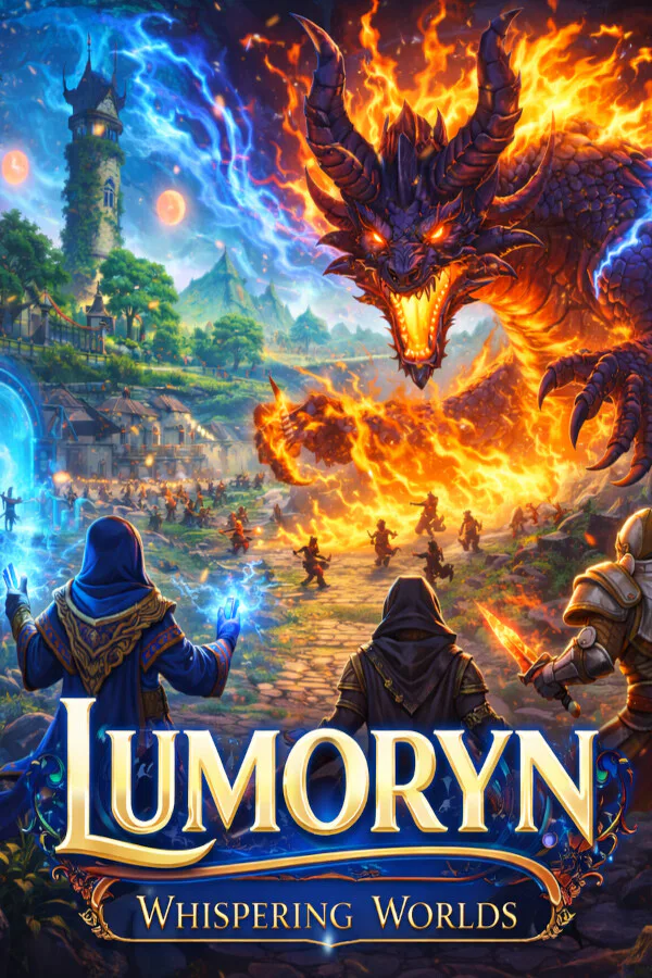 Copertina di Lumoryn: Whispering Worlds
