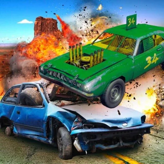 Copertina di Car Crash Simulator: Demolition Derby Madness