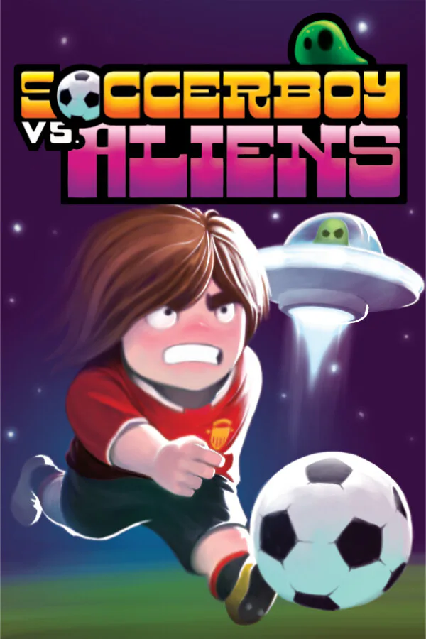 Copertina di Soccerboy vs Aliens