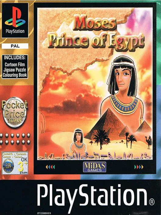 Copertina di Moses Prince of Egypt