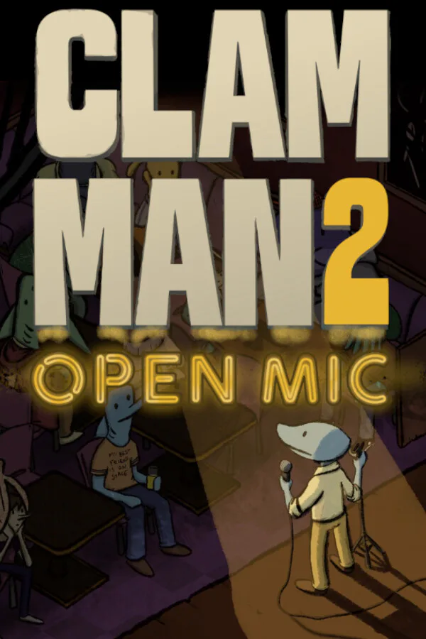 Copertina di Clam Man 2: Open Mic