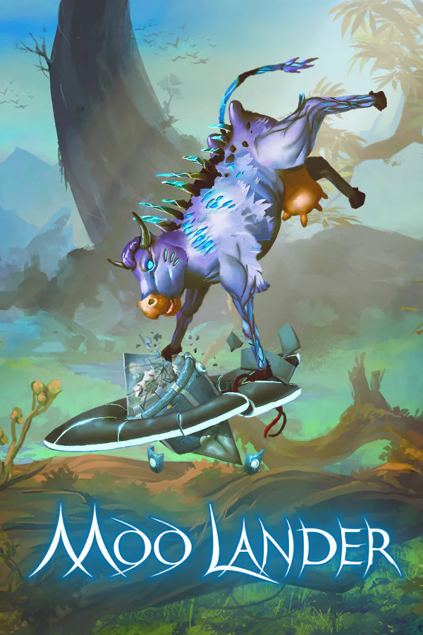 Copertina di Moo Lander
