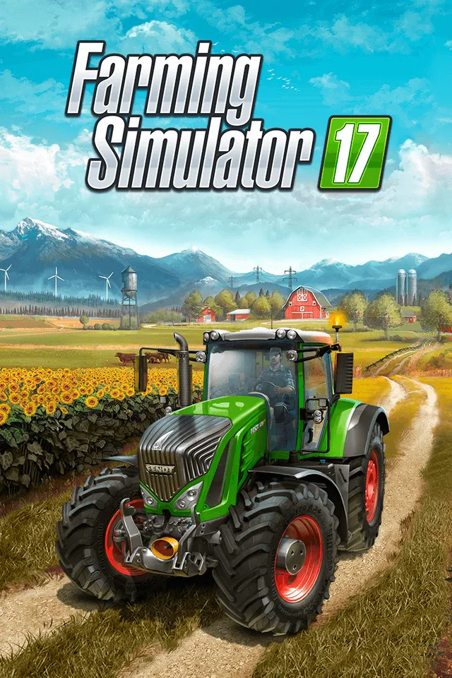 Copertina di Farming Simulator 17