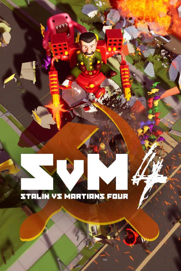 Copertina di Stalin vs. Martians 4