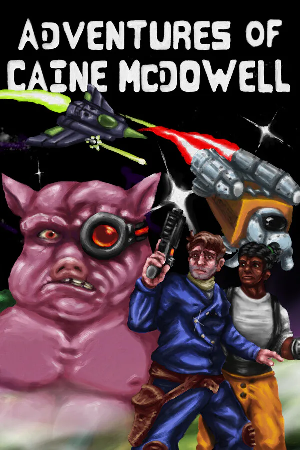 Copertina di Adventures of Caine McDowell: The Porkian Encounter