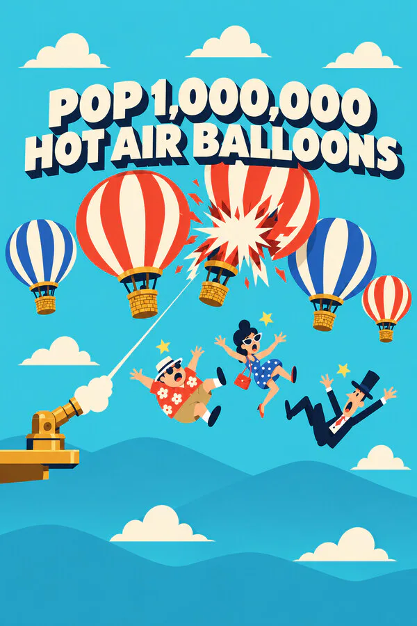 Copertina di Pop 1,000,000 Hot Air Balloons