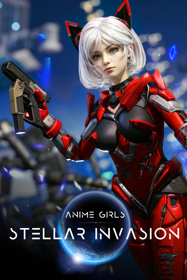 Copertina di Anime Girls: Stellar Invasion