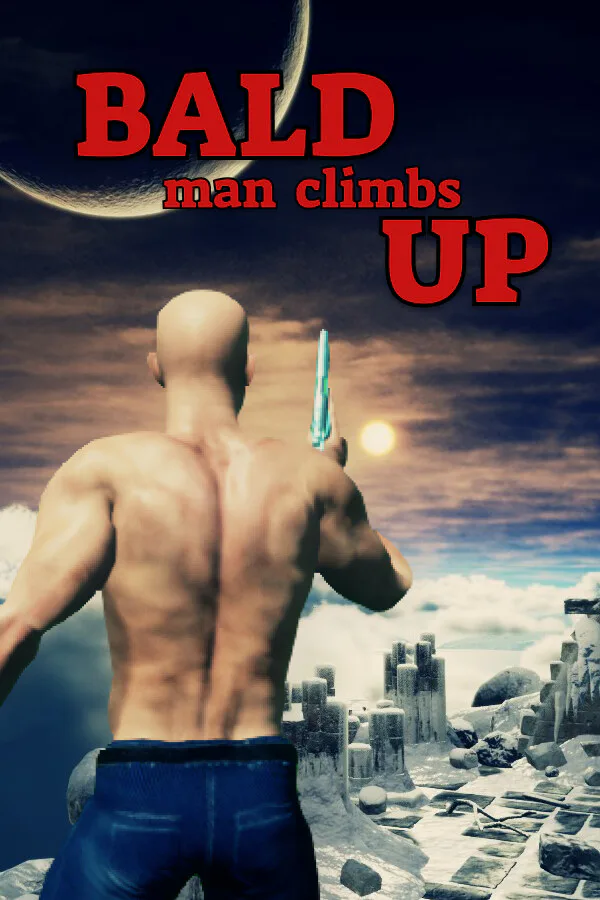 Copertina di Bald Man Climbs Up
