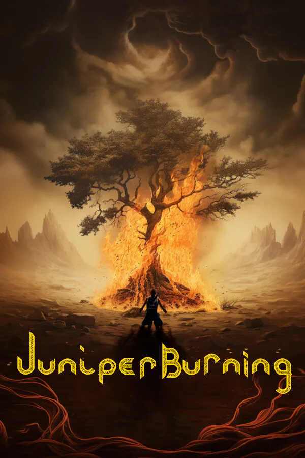 Copertina di Juniper Burning