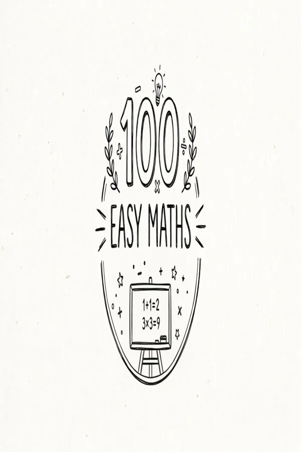 Copertina di 100 Easy Maths