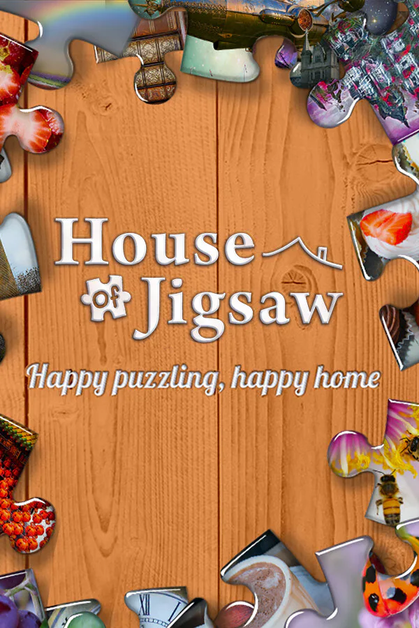 Copertina di House of Jigsaw: Happy puzzling, Happy home